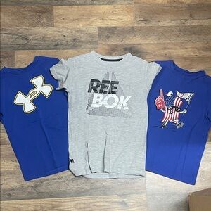 New Mix Blue and Gray Kids Tees Set